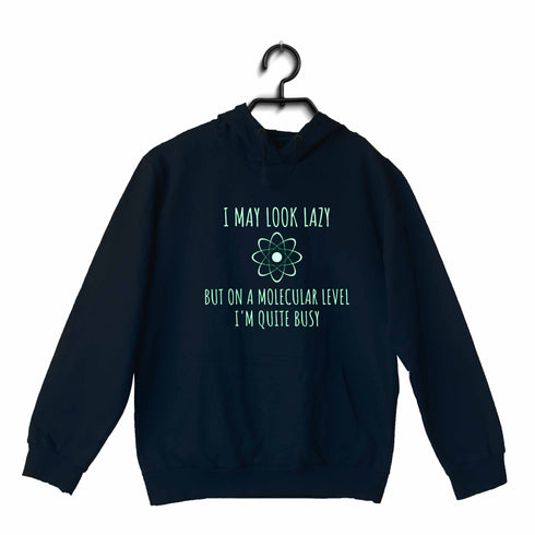 Quirkipedia Busy on a Molecular Level CHEMISTRY Science, Nerd, Geeky Hooded SweatShirts